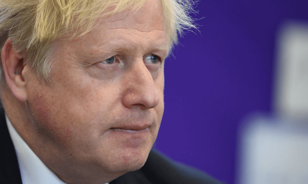 UK Prime Minister Boris Johnson resigns